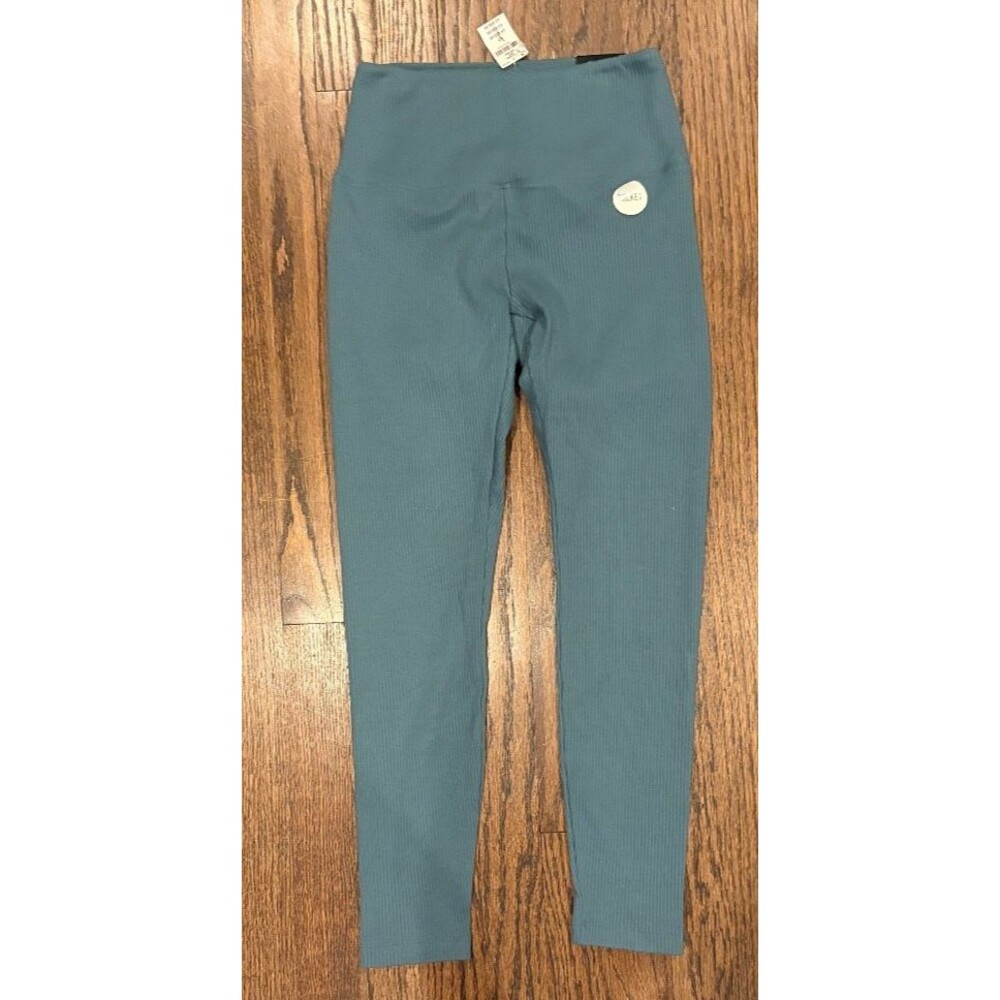 NWT Victorias Secret Pink Yoga High Waist 7/8 Ankle Legging Size Small Light Rib
